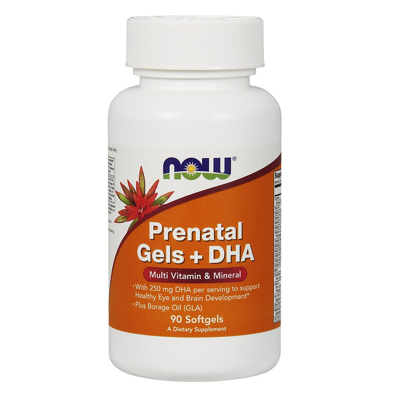 NOW Foods Pre-Natal Multivitamin w/ DHA Softgels