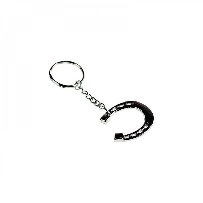 HORZE Key Ring - Horseshoe Silver US One Size - BeesActive Australia
