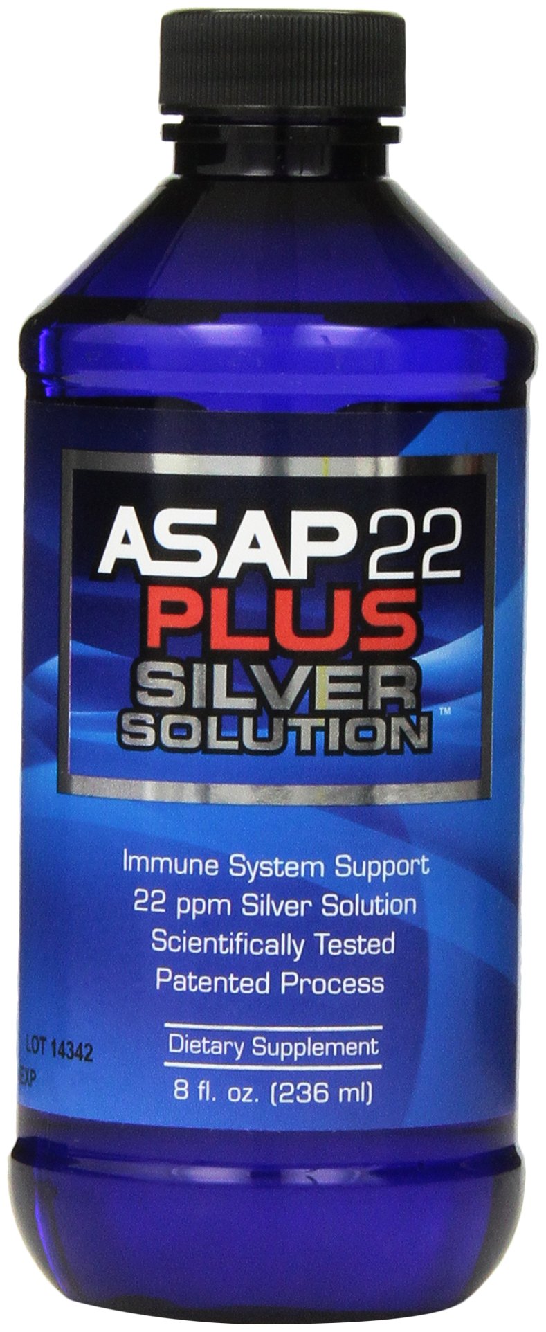 American Biotech Labs - ASAP 22 Plus Silver Solution - Immune System Support, 22 ppm Silver Solution Dietary Supplement - (8 oz) none 8 Fl Oz (Pack of 1)