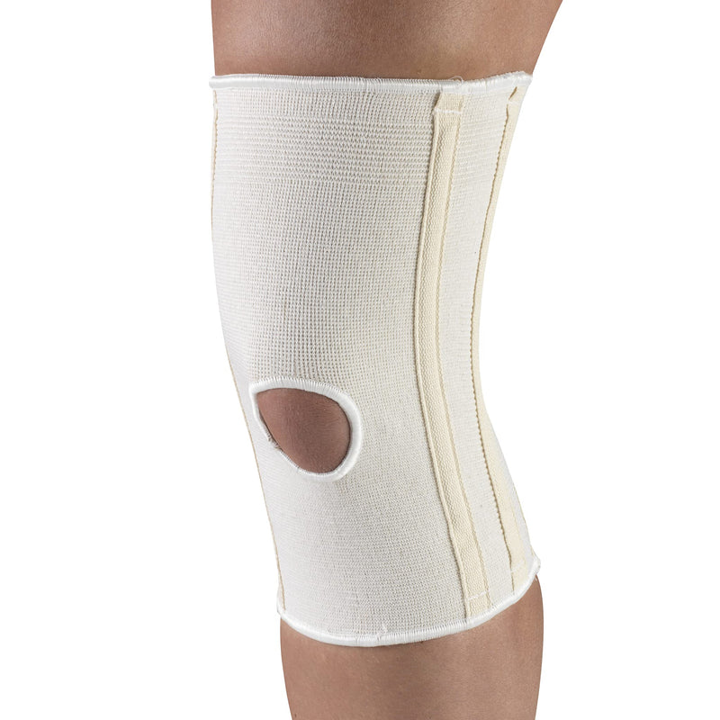 CHAMPION Knee Brace Flexible Stays Knit Elastic, White, Large - BeesActive Australia