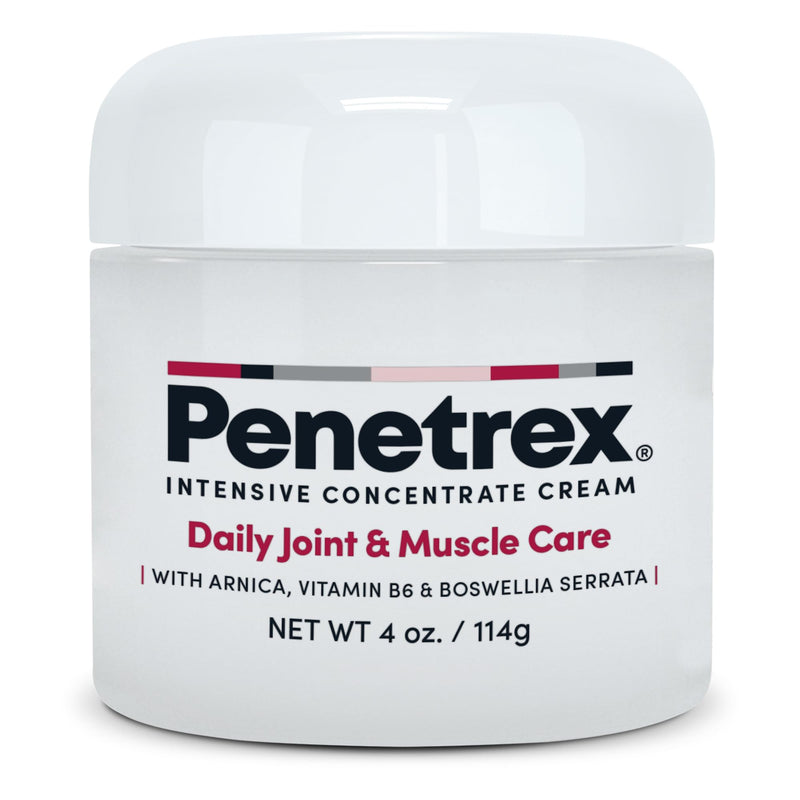 Penetrex Joint & Muscle Care - Soothing Massage Cream - Premium Whole Body Rub with Arnica, Vitamin B6 MSM & Boswellia - Non-Greasy 4oz Cream 4 Ounce (Pack of 1)
