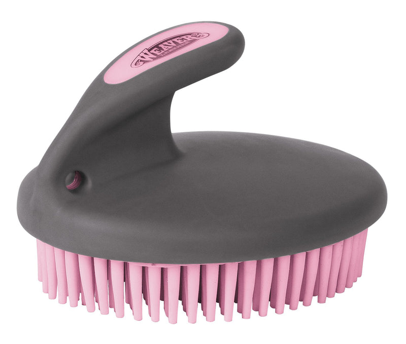 Weaver Leather Fine Curry Comb Gray/Pink - BeesActive Australia