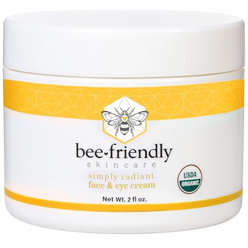 BeeFriendly® Organic Face and Eye Cream, All In One 2 oz 2 Ounce (Pack of 1)