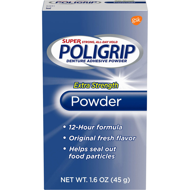 Super Poligrip Powder 1.6 Oz. - Pack of 1 1.6 Ounce (Pack of 1) - BeesActive Australia