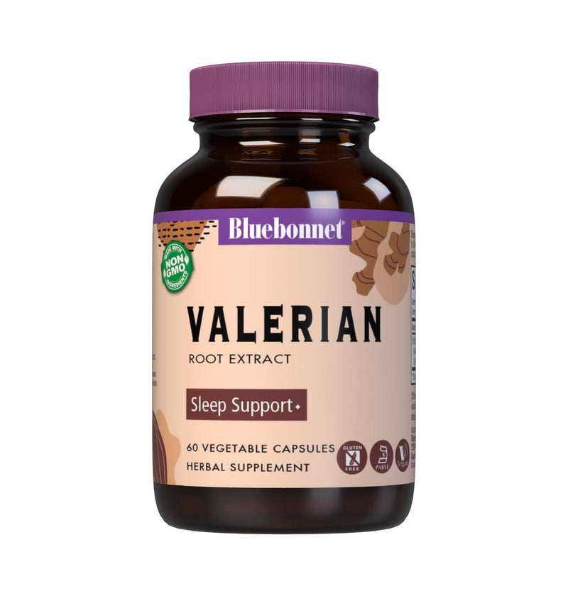 BlueBonnet Valerian Root Extract Supplement, 60 Count - BeesActive Australia