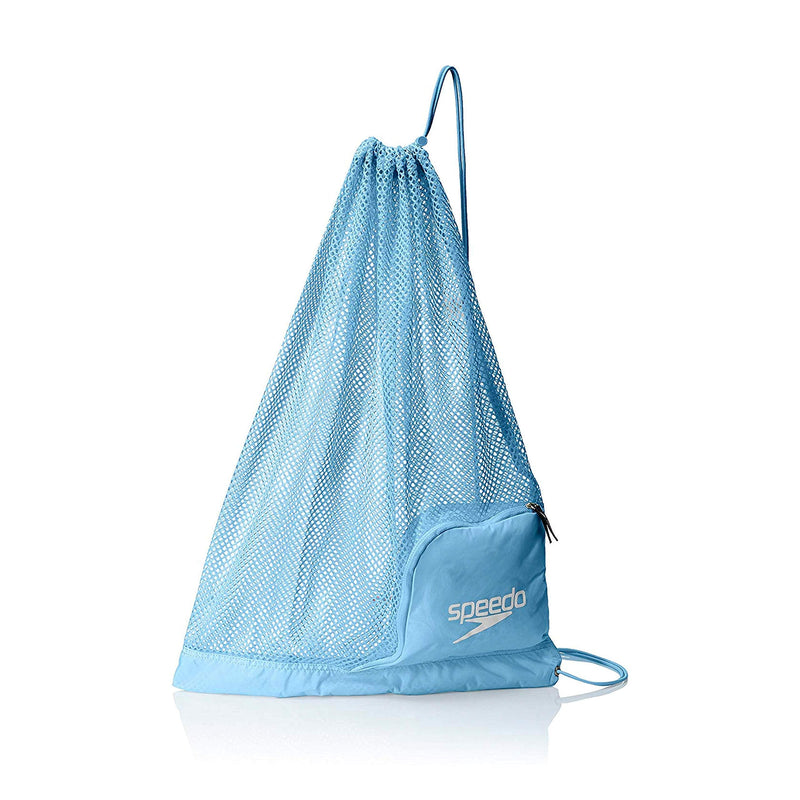 Speedo Drawstring Ventilator Mesh Equipment Bag Blue Grotto - BeesActive Australia