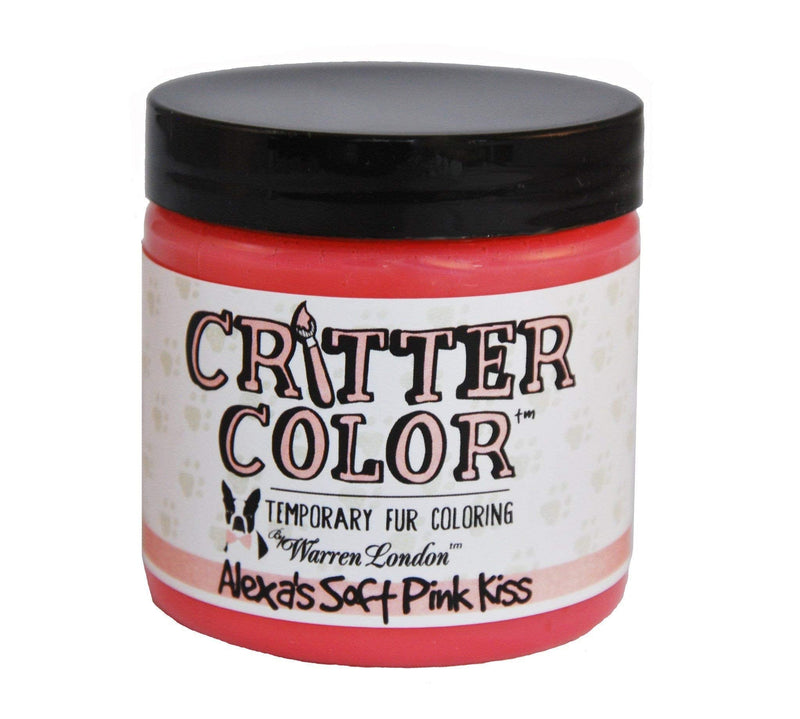 Critter Color Temporary Pet Fur Coloring- Warren London- Easy To Use- 7 Colors- Made in USA- Pink Alexa's Pink Kiss - PawsPlanet Australia