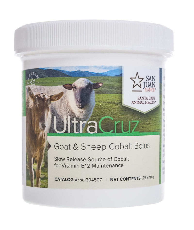 UltraCruz sc-394507 Sheep and Goat Cobalt Bolus Supplement, 25 Count X 10 Grams - PawsPlanet Australia