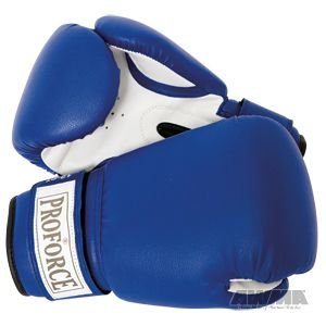 ProForce Leatherette Blue Boxing Gloves 10 oz