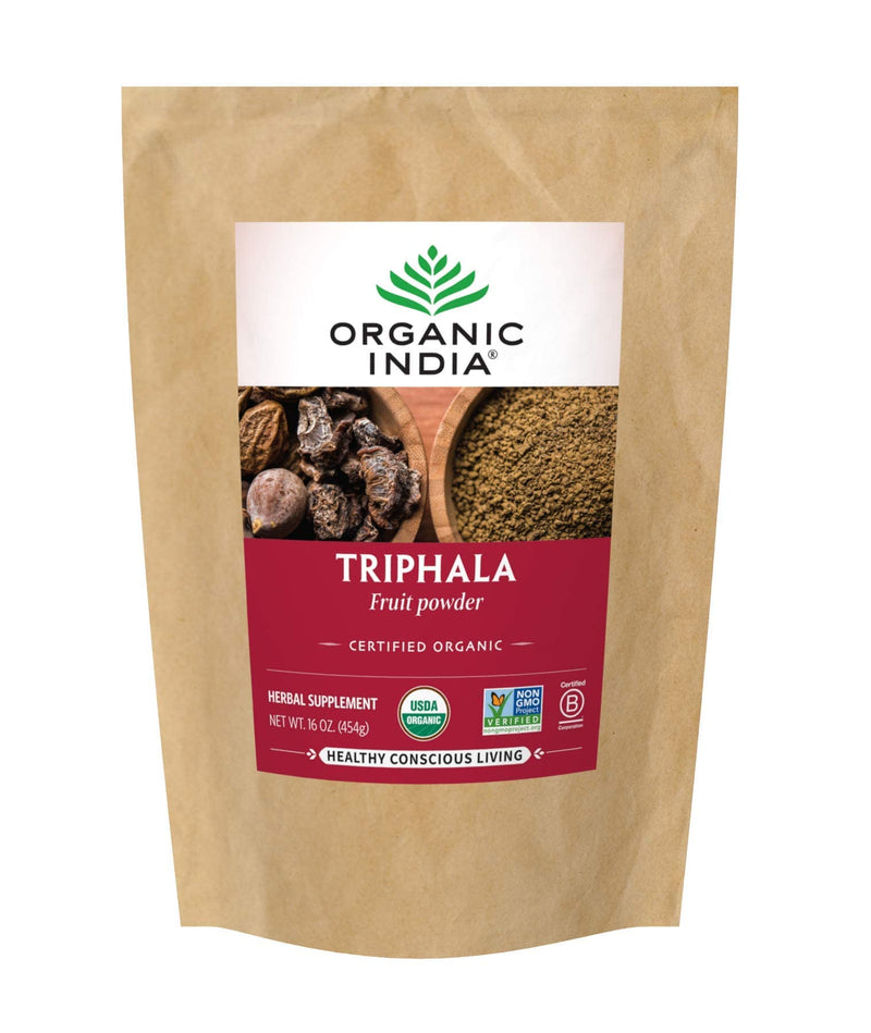 ORGANIC INDIA Triphala Powder, Digestive Support (1 Pound) - BeesActive Australia
