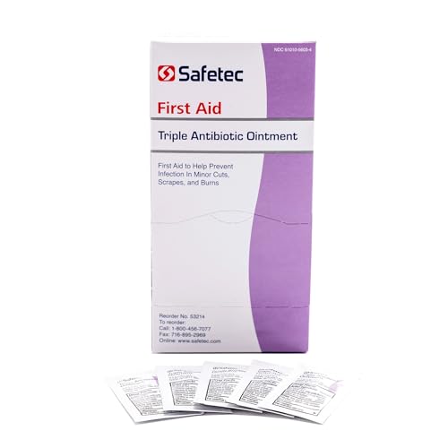 Water-Jel 2120 Bacitracin Zinc Triple Antibiotic Ointment, 0.5gm Packet (Pack of 144)