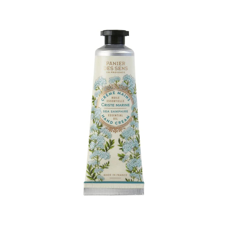 Panier des Sens Sea Samphire Hand cream for dry cracked hands with Olive oil & shea butter, hand lotion - Made in France 97% natural - 1floz/30ml Sea Fennel 1 Fl Oz (Pack of 1) - BeesActive Australia