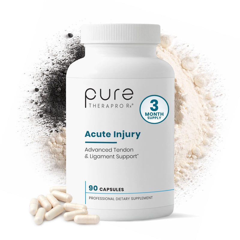 Pure Therapro Rx Acute Injury Tendon & Ligament Support, 90 Capsules | Once-Daily Capsule, Supports Movement & Physical Function, For Men & Women, Made in USA, 90 Servings