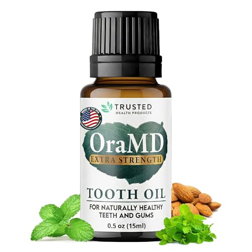 OraMD 4-in-1 Extra Strength Tooth Oil - Max Gum Disease Treatment (1 Pack) 1 Pack