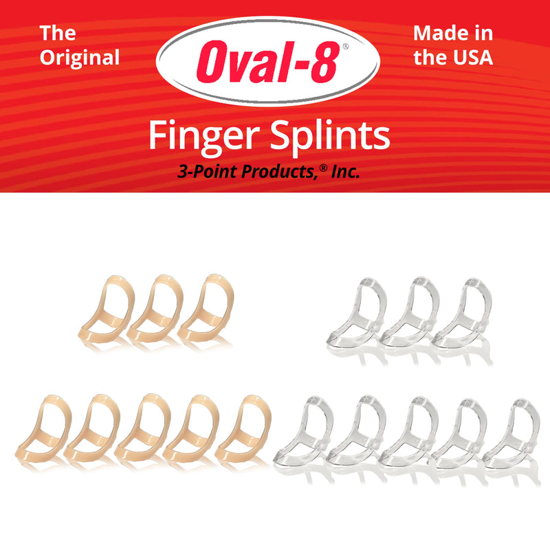 3-Point Products Oval-8 Multi-Size Pack of 3 Sizes 4,5,6 4, 5, 6 - BeesActive Australia