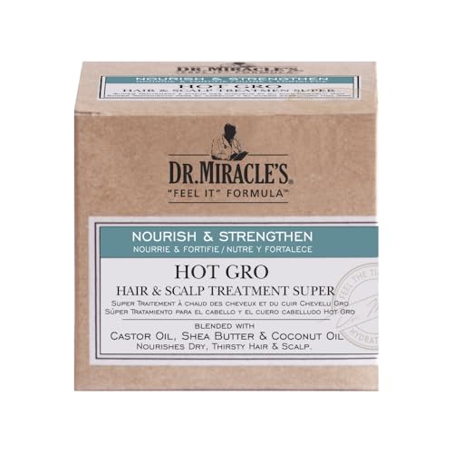 Dr. Miracles Strengthen Hot Gro Hair/Scalp Treatment 4oz Super (3 Pack) 4 Ounce (Pack of 3)