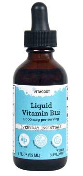 Vitacost Liquid Vitamin B12-1000 mcg - 2 fl oz