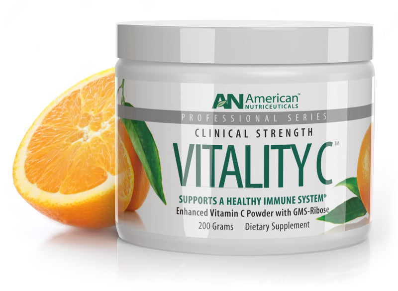 American Nutriceuticals Vitamin C Powder Sugar Free - Immune Booster -Non-Acidic - No Upset Stomach, No Gas - 4000mg (30-Day Supply) 7.05 Ounce (Pack of 1)