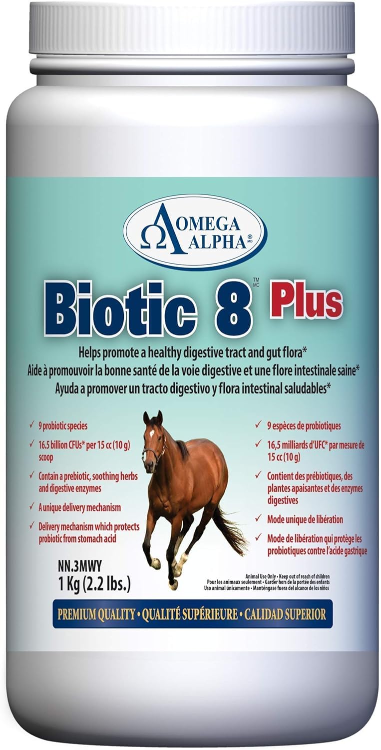 Omega Alpha Biotic 8 2.2lbs for horses - BeesActive Australia