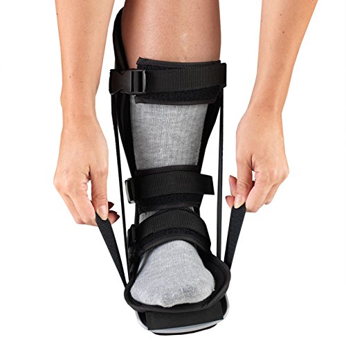 Truform-OTC Plantar-Fasciitis, Night Splint, Form-Fit Style, Low Profile Shell with Lycra Lined Interior, Small
