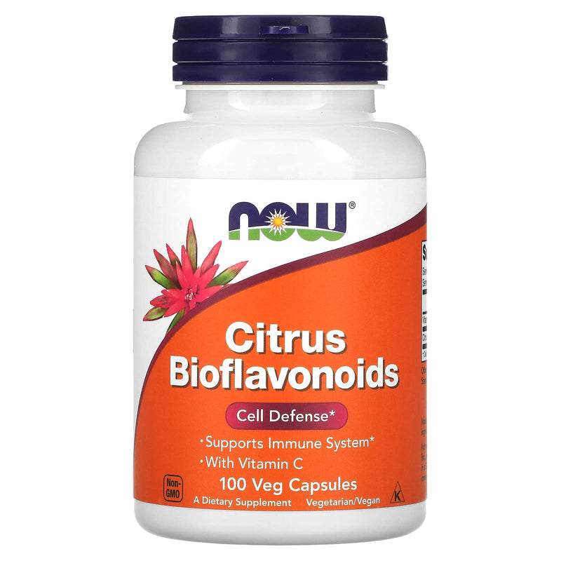 Now Foods Citrus Bioflavonoid, 100 Count (Pack of 1)