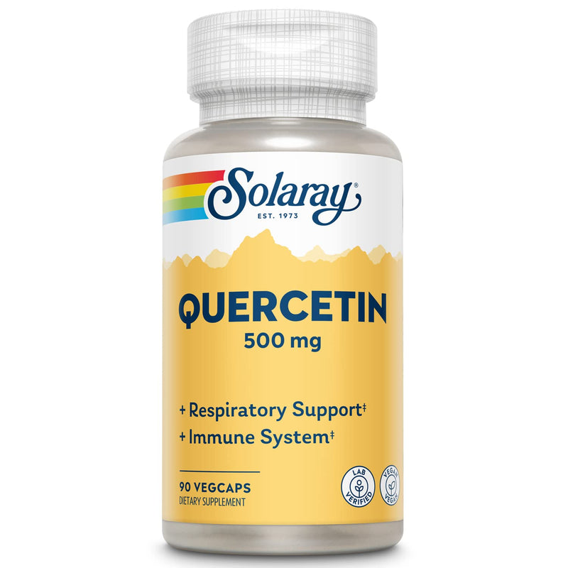 SOLARAY, Quercetin, 500 mg, 90 VegCaps