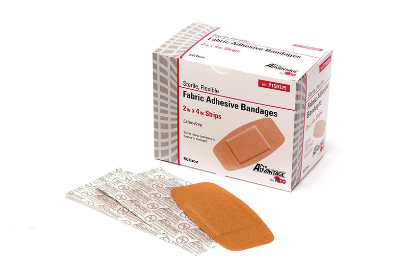 ProAdvantage - TM80759 P150125 Flexible Large Adhesive Bandages 2" x 4" (Pack of 50) - BeesActive Australia