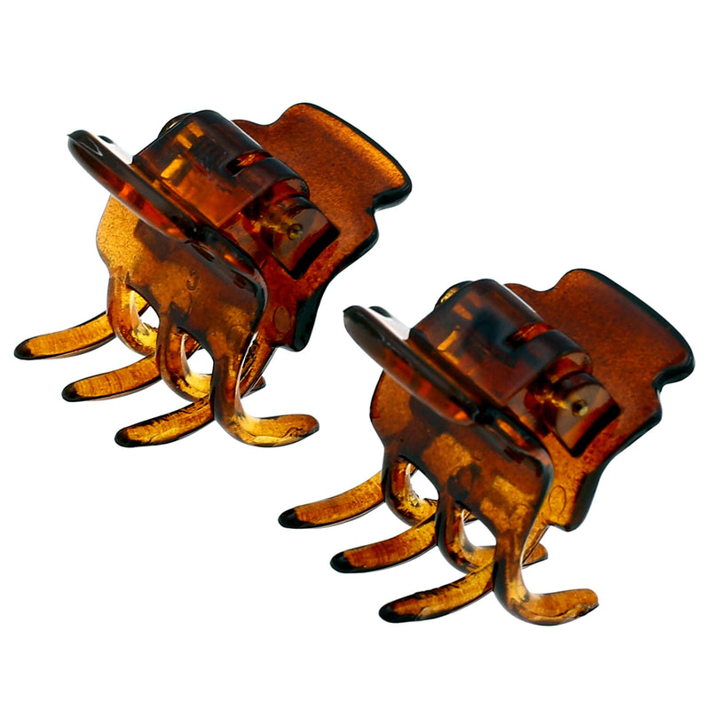 Camila Paris CP69/2 French Hair Clip for Women, Small, Girls Hair Claw Clips Jaw Fashion Durable and Styling Hair Accessories for Women, Strong Hold No Slip Grip, Made in France 1" Tortoise Shell - BeesActive Australia