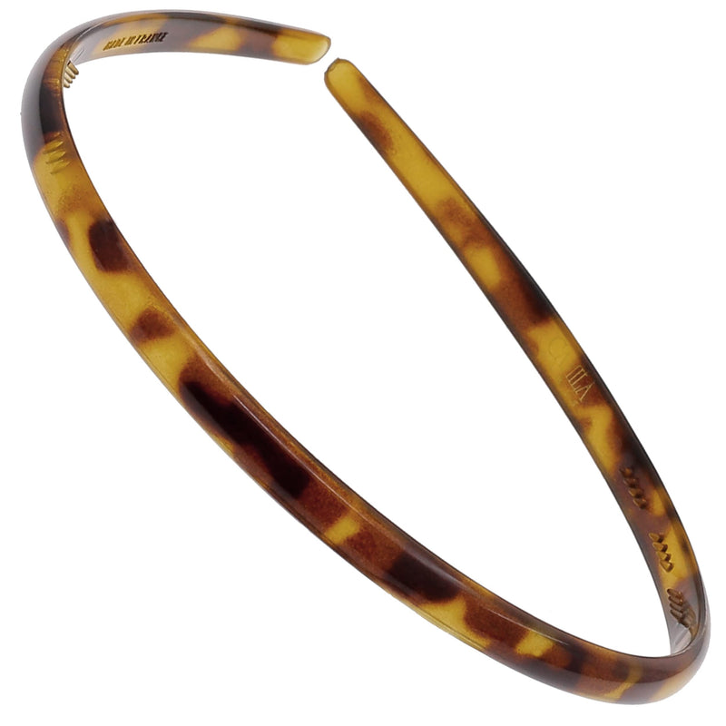 Camila Paris CP1450 French Headband for Women, Strong Hold Grip Women's Hair Band, Very Flexible, No Slip and Durable Styling Girls Hair Accessories, Made in France with Cellulose 0.50 Inch (Pack of 1) Tokyo - BeesActive Australia