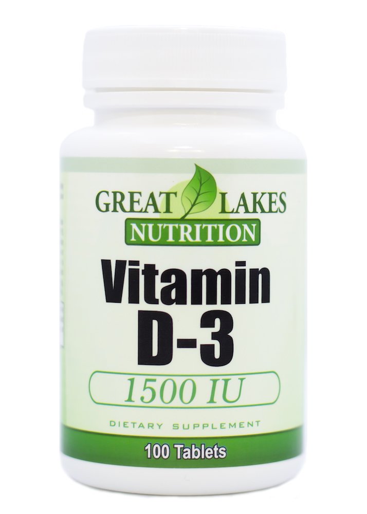 Vitamin D3, Vegan Vitamin D Supplement for Men & Women, 1500IU, 100 Easy Swallow Pills 1