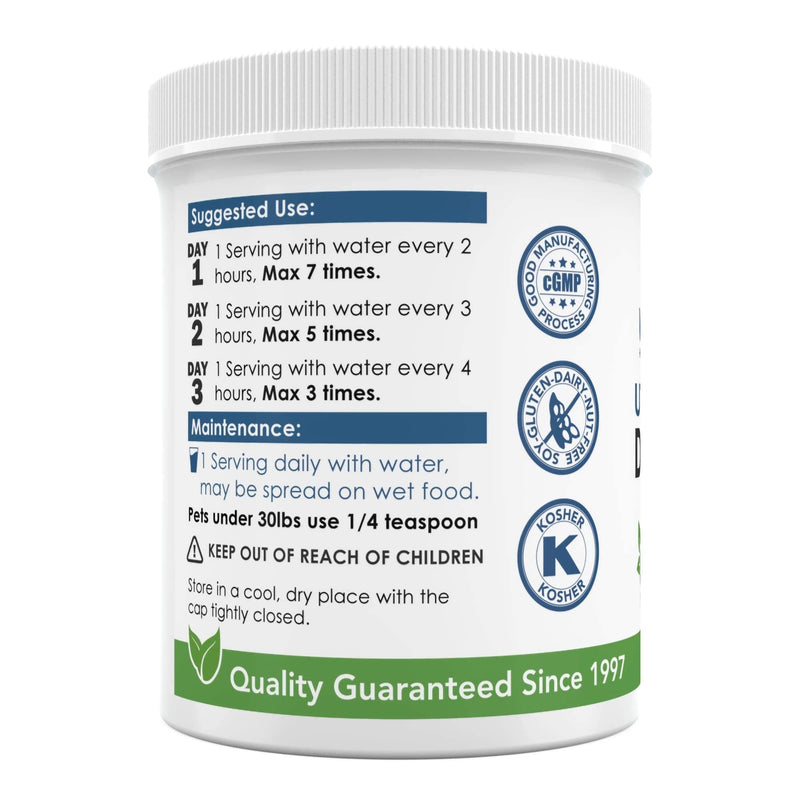 UTI Pets Pure D-Mannose Non GMO Organic Source Powder 65gram jar - PawsPlanet Australia
