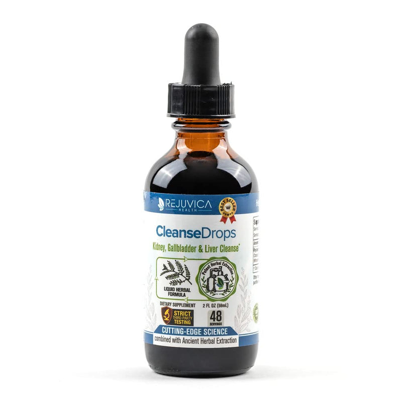 Cleanse Drops - Advanced Kidney & Gallbladder Cleanse Support Supplement - Liquid Delivery for Better Absorption - Chanca Piedra used in Amazonian Rainforest 1 - BeesActive Australia