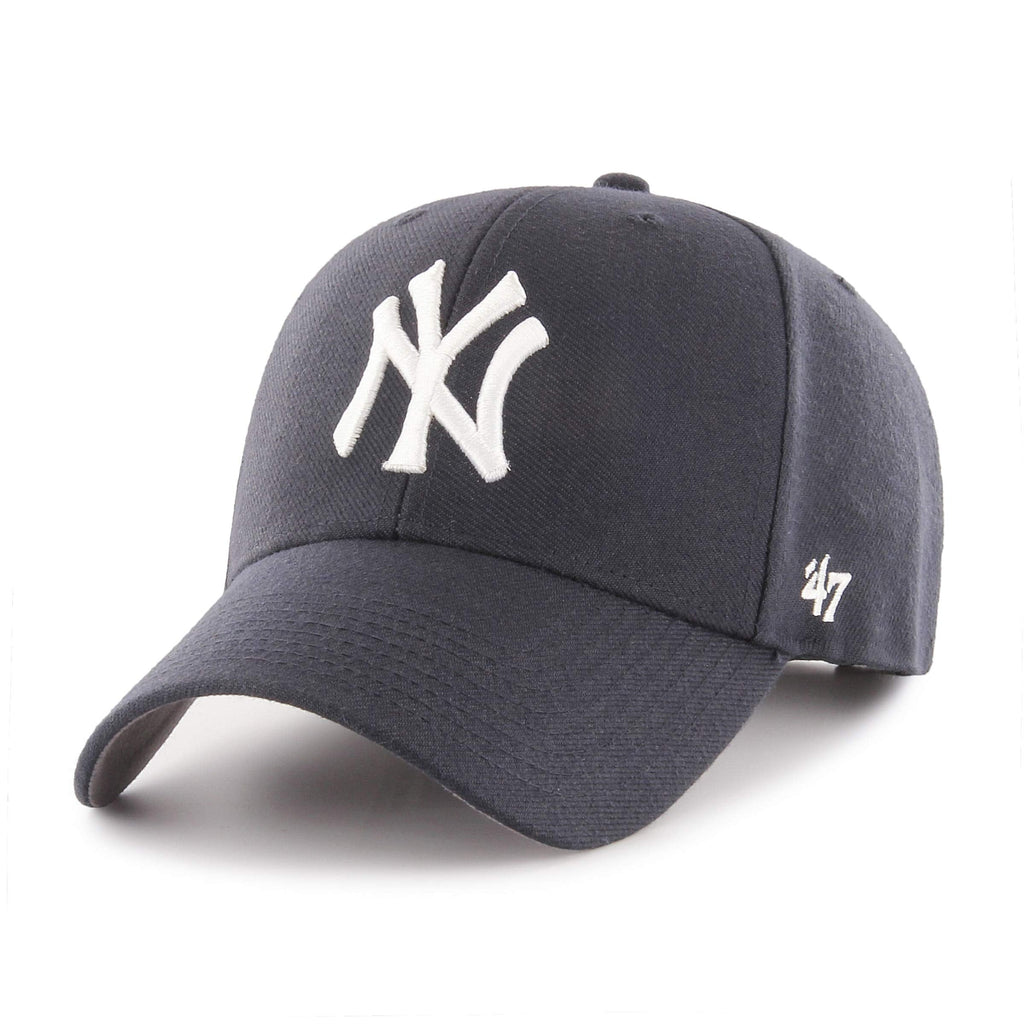 '47 MLB Unisex-Adult Men's Clean Up Cap New York Yankees One Size Dark Blue - BeesActive Australia