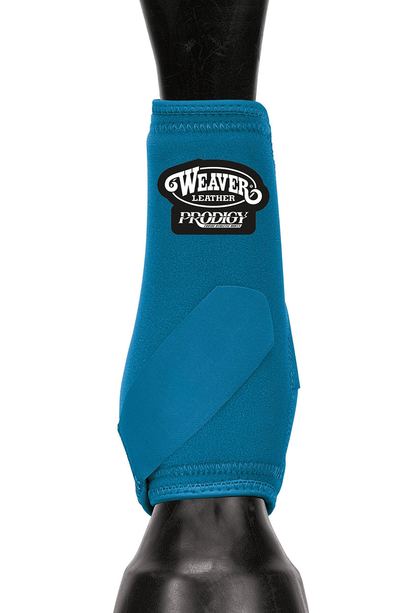 Weaver Leather Prodigy Original Athletic Boots Large 2-pack, Front Turquoise - BeesActive Australia