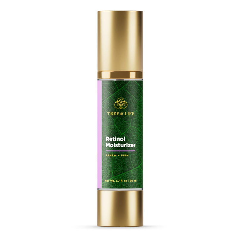 Tree of Life Retinol Facial Moisturizer | Renewing Face Cream with Botanical Hyaluronic Acid, 1.7 fl oz - BeesActive Australia
