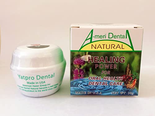 Total Oral Care & Specific for Gingival Recession, Periodontitis, Loose Tooth, Gum Pain, Tooth Sensitivity, Tooth Whitening, Oral Refreshment etc. 100% Organic Plant Powder. Made in USA