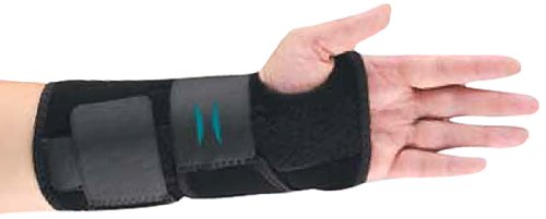 Hely Weber Modabber Wrist Orthosis Brace for Left Wrist, Black