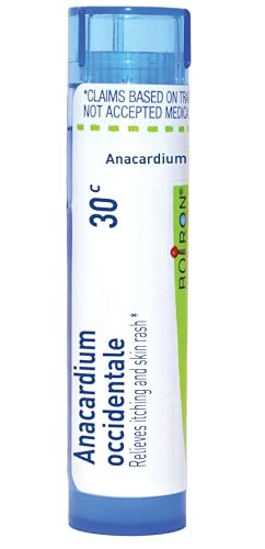 Boiron Anacardium Occidentale 30C for Itching & Skin Rash - 80 Pellets