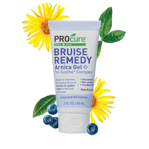 PROcure Arnica & MSM Bruise Remedy Gel for Bruises and Spider Veins