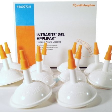 Gel Applipak Hydrogel Wound Dressing 0.52oz (15g), Box of 10 - #66027311, Smith & Nephew