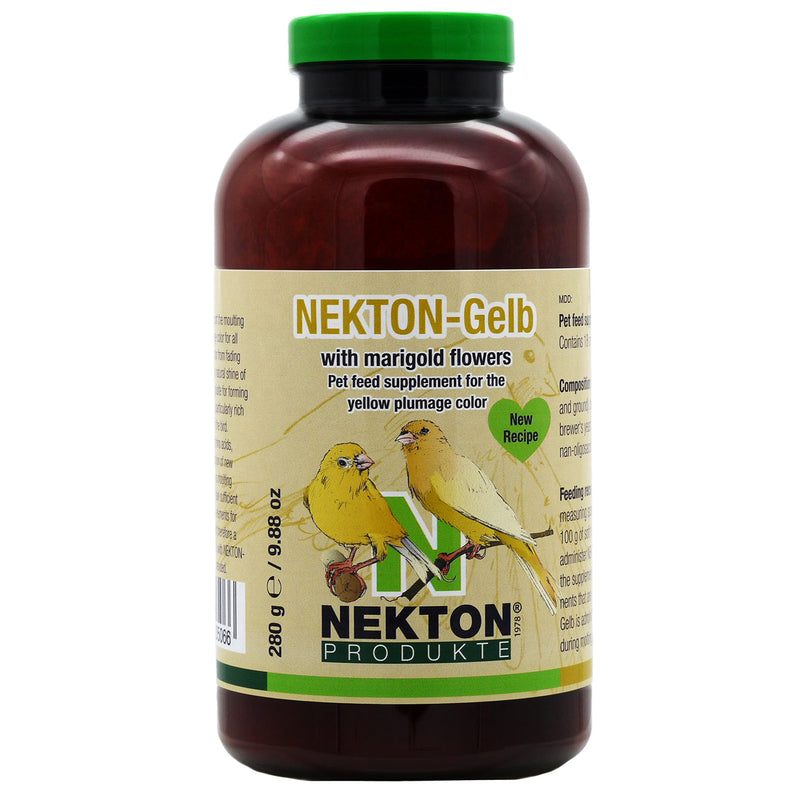 Nekton Gelb to Enhance Yellow Color in Birds, 280gm 9.88 Ounce (Pack of 1) off white