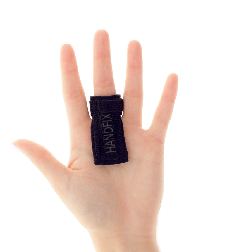 HANDFIX-The One and Only Patented Finger Brace for Trigger Fingers-Anatomically Positions the Finger to Optimize Healing-One Size fits most Right or Left-Quality Made by a Licensed Occupational Therapist/Certified Hand Therapist- HSA/FSA Approved - BeesActive Australia