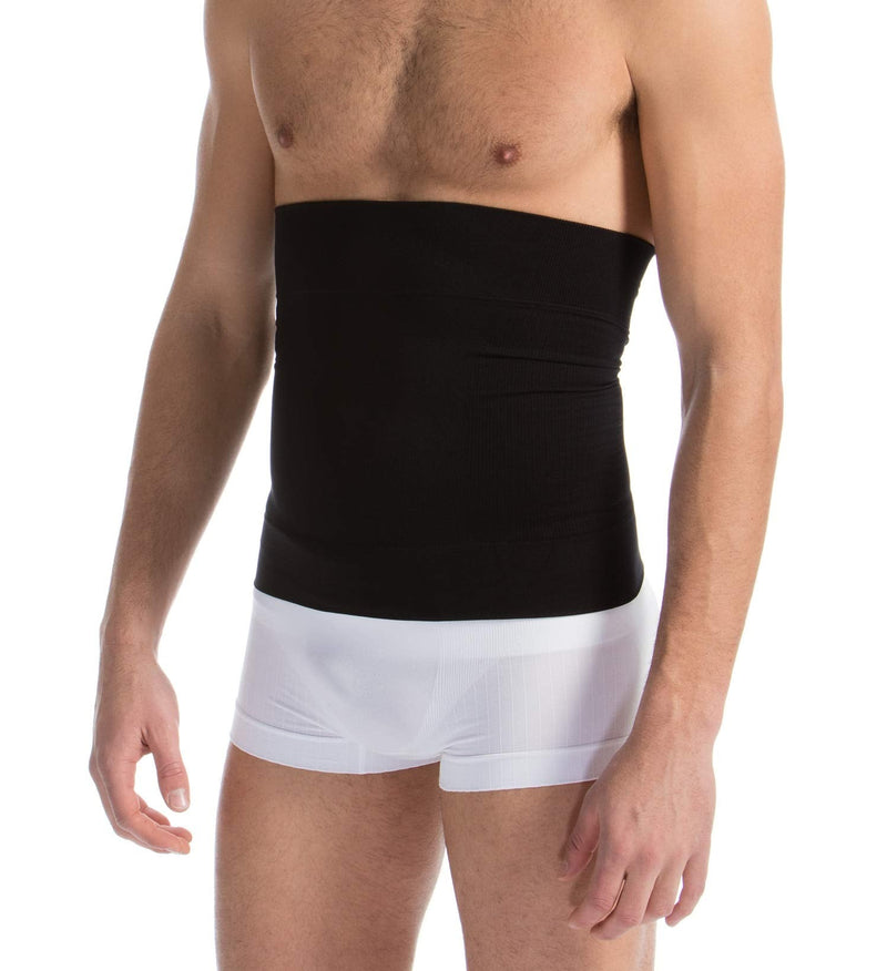 Farmacell 405 Men's waist control belt shaping band, 100% Made in Italy XX-Large Black - BeesActive Australia