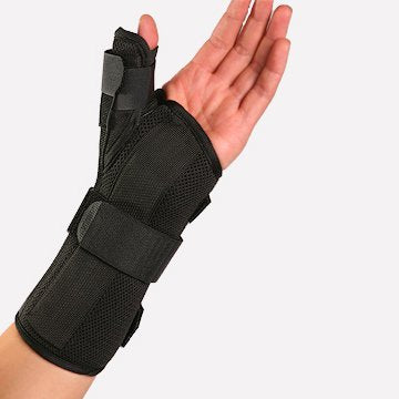 Therapist's Choice® Wrist Brace with Spica Thumb Support, Universal Size (Left) Left
