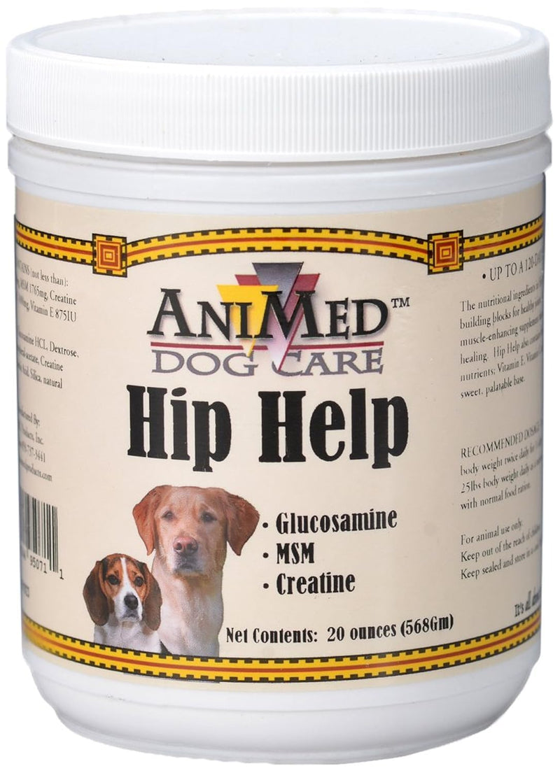 AniMed Hip Help Powder for Dogs, 20-Ounce - PawsPlanet Australia