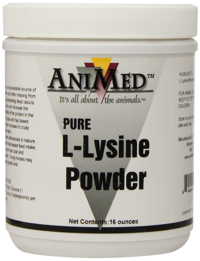 AniMed L-Lysine for Horses, 16-Ounce