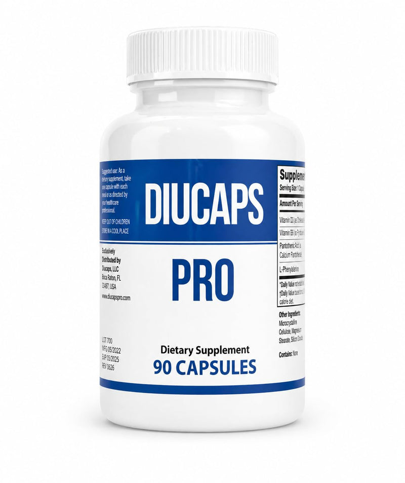Legere Pharmaceuticals Diucaps 90 Capsules | Diucaps Legere Pharmaceuticals for ES Global Brands