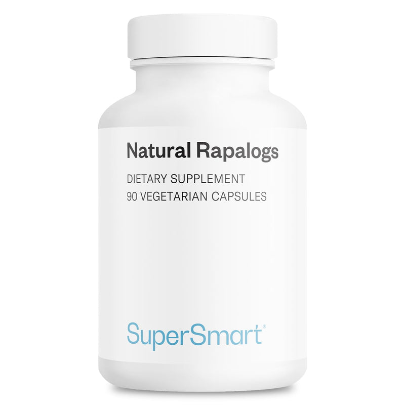 Supersmart - Natural Rapalogs (Advanced Formula) - with EGCg, Fisetin, Trans-resveratrol, Salicin, Curcumin Phytosome | Non-GMO & Gluten Free - 90 Vegetarian Capsules