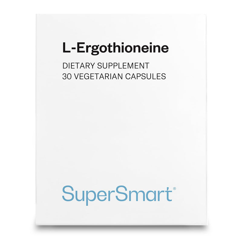 Supersmart L-Ergothioneine Supplement 5mg per Day (Advanced Antioxidant) | Non-GMO - 30 Vegetarian Capsules