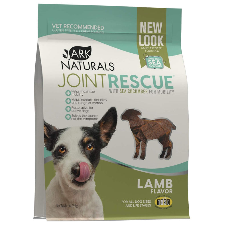 Ark Naturals Sea Mobility Joint Rescue Dog Treats, Lamb Flavor, Joint Supplement with Glucosamine & Chondroitin, 1 Pack 9 Ounce (Pack of 1) - BeesActive Australia